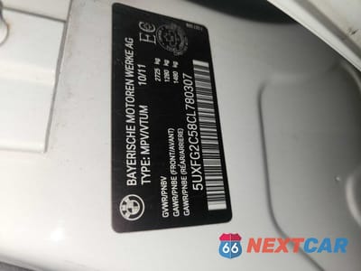 Zdjęcie 10 z 11 samochodu: 2012 BMW X6 XDRIVE35I VIN:5UXFG2C58CL780307 - miniatura