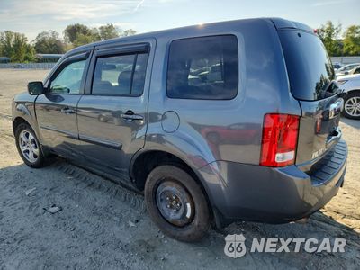 Drugie zdjęcie samochodu z przodu: 2013 HONDA PILOT EXL VIN:5FNYF4H59DB005584 - miniatura