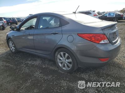 Drugie zdjęcie samochodu z przodu: 2014 HYUNDAI ACCENT GLS VIN:KMHCU4AE4EU754677 - miniatura