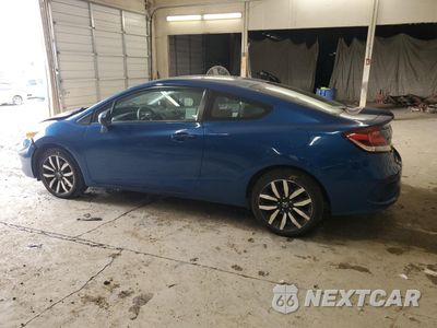 Drugie zdjęcie samochodu z przodu: 2014 HONDA CIVIC EXL VIN:2HGFG3B0XEH525530 - miniatura