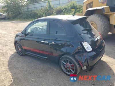 Drugie zdjęcie samochodu z przodu: 2012 FIAT 500 ABARTH VIN:3C3CFFFHXCT337234 - miniatura