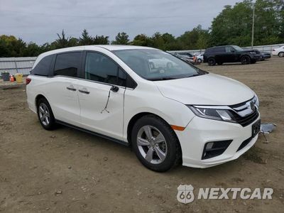 Czwarte zdjęcie samochodu z boku: 2019 HONDA ODYSSEY EXL VIN:5FNRL6H74KB070267 - miniatura