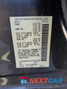 Zdjęcie 13 z 15 samochodu: 2012 NISSAN ARMADA SV VIN:5N1BA0ND6CN620260 - miniatura