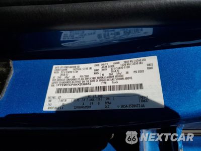 Zdjęcie 12 z 15 samochodu: 2019 FORD F150 SUPERCREW VIN:1FTEW1CP9KKD56652 - miniatura