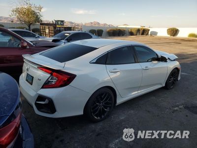 Trzecie zdjęcie samochodu z tyłu: 2020 HONDA CIVIC SI VIN:2HGFC1E58LH700930 - miniatura