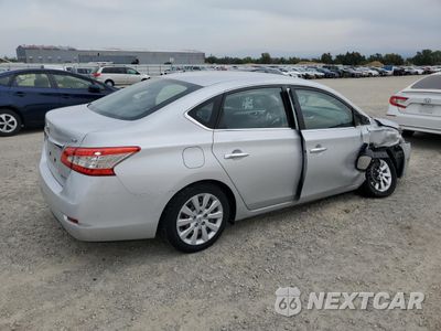 Trzecie zdjęcie samochodu z tyłu: 2013 NISSAN SENTRA S VIN:3N1AB7AP0DL616280 - miniatura