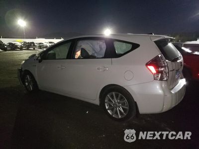 Drugie zdjęcie samochodu z przodu: 2012 TOYOTA PRIUS V VIN:JTDZN3EU2C3176041 - miniatura