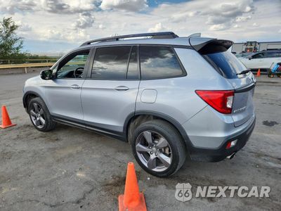 Drugie zdjęcie samochodu z przodu: 2020 HONDA PASSPORT TOURING VIN:5FNYF8H94LB004061 - miniatura