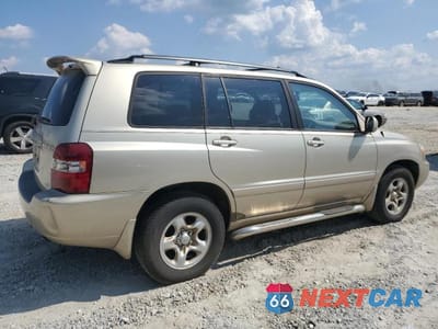 Trzecie zdjęcie samochodu z tyłu: 2007 TOYOTA HIGHLANDER BASE VIN:JTEGD21A370159171 - miniatura