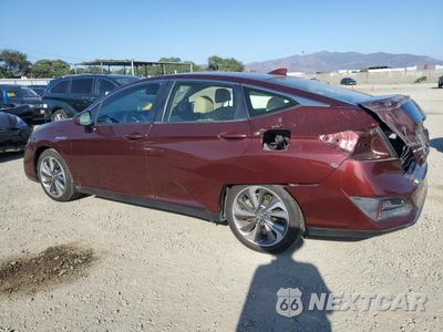 Drugie zdjęcie samochodu z przodu: 2018 HONDA CLARITY TOURING VIN:JHMZC5F34JC021512 - miniatura