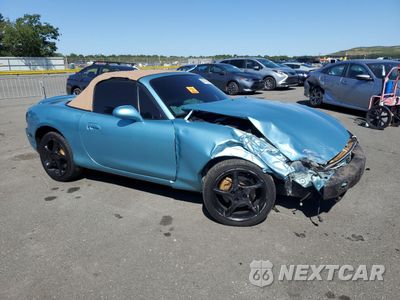 Czwarte zdjęcie samochodu z boku: 2001 MAZDA MX-5 MIATA BASE VIN:JM1NB353810217673 - miniatura