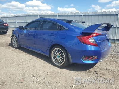 Drugie zdjęcie samochodu z przodu: 2019 HONDA CIVIC LX VIN:2HGFC2F6XKH525057 - miniatura