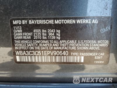 Zdjęcie 13 z 15 samochodu: 2014 BMW 320 I XDRIVE VIN:WBA3C3C51EPV90640 - miniatura