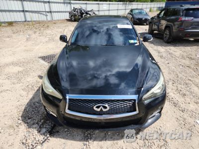 Piąte zdjęcie samochodu w środku: 2014 INFINITI Q50 BASE VIN:JN1BV7AR6EM683793 - miniatura