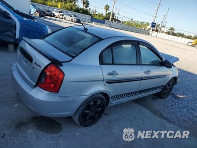 Trzecie zdjęcie samochodu z tyłu: 2007 HYUNDAI ACCENT GLS VIN:KMHCN46C57U143211 - miniatura