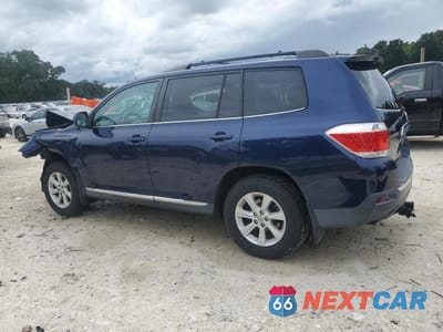 Drugie zdjęcie samochodu z przodu: 2013 TOYOTA HIGHLANDER BASE VIN:5TDZK3EH9DS095937 - miniatura