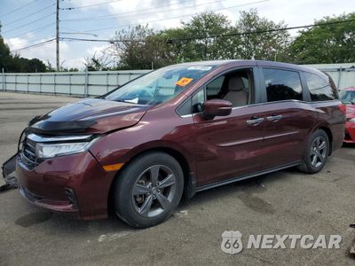 2021 HONDA ODYSSEY EX 5FNRL6H55MB016347 - główne zdjęcie licytacji z USA - miniatura
