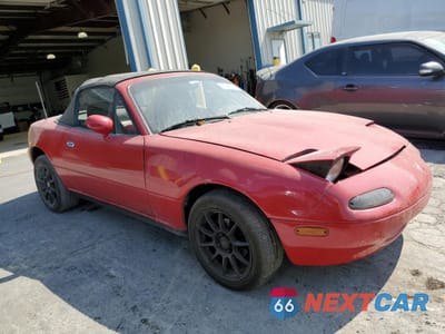 Czwarte zdjęcie samochodu z boku: 1990 MAZDA MX-5 MIATA VIN:JM1NA3519L0105453 - miniatura