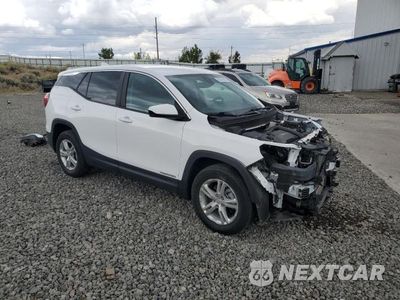 Czwarte zdjęcie samochodu z boku: 2021 GMC TERRAIN SLE VIN:3GKALMEV4ML401877 - miniatura