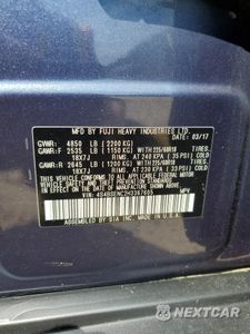 Zdjęcie 12 z 15 samochodu: 2017 SUBARU OUTBACK 3.6R LIMITED VIN:4S4BSENC2H3367605 - miniatura
