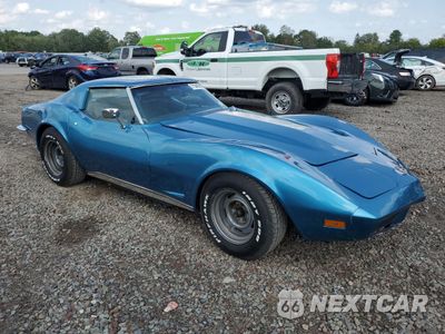 Czwarte zdjęcie samochodu z boku: 1973 CHEVROLET CORVETTE VIN:1X37J3S404127 - miniatura