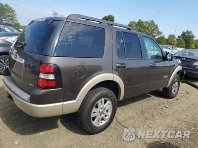 Trzecie zdjęcie samochodu z tyłu: 2008 FORD EXPLORER EDDIE BAUER VIN:1FMEU74EX8UA33225 - miniatura