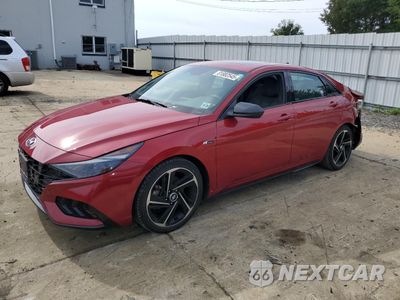 2022 HYUNDAI ELANTRA N LINE KMHLR4AF9NU235540 - główne zdjęcie licytacji z USA - miniatura