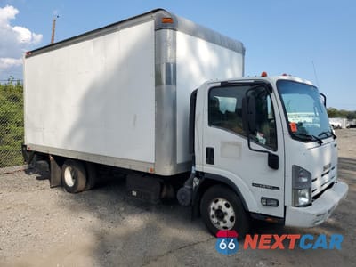 Czwarte zdjęcie samochodu z boku: 2015 ISUZU NPR HD VIN:JALC4W161F7005133 - miniatura