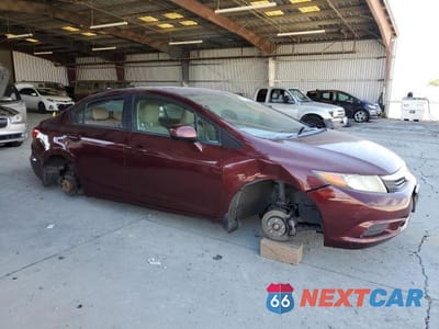Czwarte zdjęcie samochodu z boku: 2012 HONDA CIVIC EX VIN:2HGFB2F86CH573841 - miniatura