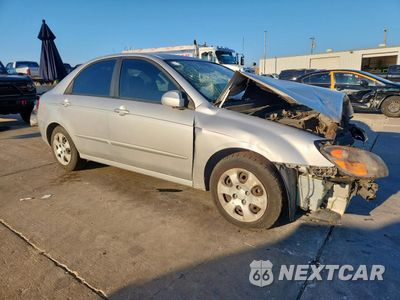Czwarte zdjęcie samochodu z boku: 2009 KIA SPECTRA EX VIN:KNAFE222595666953 - miniatura