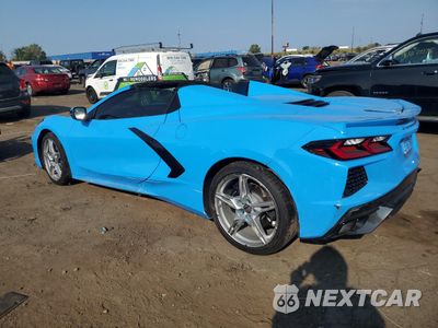 Drugie zdjęcie samochodu z przodu: 2025 CHEVROLET CORVETTE STINGRAY 1LT VIN:1G1YA3D45S5109406 - miniatura