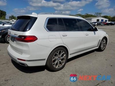 Trzecie zdjęcie samochodu z tyłu: 2020 BMW X7 XDRIVE40I VIN:5UXCW2C08L9C82182 - miniatura