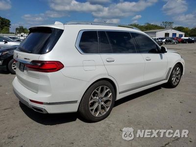 Trzecie zdjęcie samochodu z tyłu: 2020 BMW X7 XDRIVE40I VIN:5UXCW2C08L9C82182 - miniatura