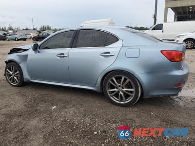 Drugie zdjęcie samochodu z przodu: 2006 LEXUS IS 350 VIN:JTHBE262265006021 - miniatura