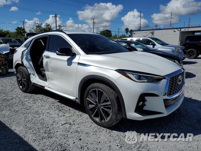 Czwarte zdjęcie samochodu z boku: 2024 INFINITI QX55 LUXE VIN:3PCAJ5JR3RF113273 - miniatura