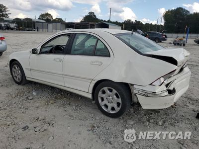 Drugie zdjęcie samochodu z przodu: 2005 MERCEDES-BENZ C 240 VIN:WDBRF61J35F580329 - miniatura