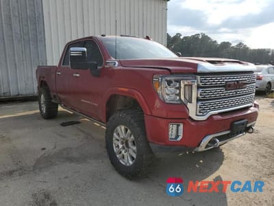 Czwarte zdjęcie samochodu z boku: 2023 GMC SIERRA K2500 DENALI VIN:1GT49REY2PF141542 - miniatura
