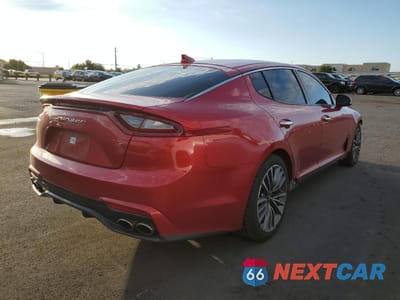 Trzecie zdjęcie samochodu z tyłu: 2019 KIA STINGER VIN:KNAE15LA7K6063825 - miniatura