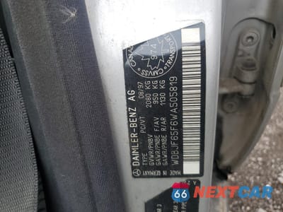 Zdjęcie 13 z 13 samochodu: 1998 MERCEDES-BENZ E 320 VIN:WDBJF65F6WA505819 - miniatura