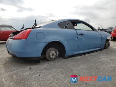 Trzecie zdjęcie samochodu z tyłu: 2009 INFINITI G37 BASE VIN:JNKCV64E89M602401 - miniatura