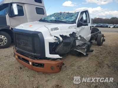 Drugie zdjęcie samochodu z przodu: 2021 FORD F650 SUPER DUTY TRUCK CAB AND CHASSIS VIN:1FDNF6AN4MDF08614 - miniatura
