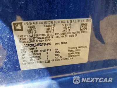 Zdjęcie 12 z 14 samochodu: 2014 CHEVROLET SILVERADO C1500 LT VIN:3GCPCREC1EG104416 - miniatura