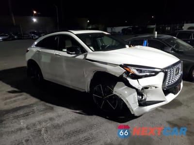 Czwarte zdjęcie samochodu z boku: 2022 INFINITI QX55 ESSENTIAL VIN:3PCAJ5K34NF104635 - miniatura