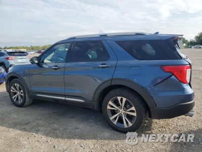 Drugie zdjęcie samochodu z przodu: 2020 FORD EXPLORER PLATINUM VIN:1FM5K8HC0LGA75205 - miniatura