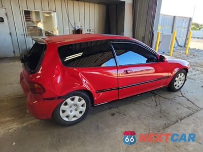 Trzecie zdjęcie samochodu z tyłu: 1993 HONDA CIVIC SI VIN:2HGEH3383PH526504 - miniatura