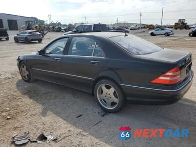 Drugie zdjęcie samochodu z przodu: 2001 MERCEDES-BENZ S 430 VIN:WDBNG70J31A173301 - miniatura