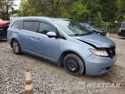 Czwarte zdjęcie samochodu z boku: 2014 HONDA ODYSSEY EXL VIN:5FNRL5H61EB056011 - miniatura