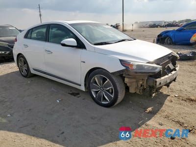 Czwarte zdjęcie samochodu z boku: 2019 HYUNDAI IONIQ LIMITED VIN:KMHC85LC7KU159727 - miniatura