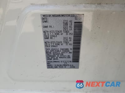 Zdjęcie 13 z 14 samochodu: 2019 INFINITI QX60 LUXE VIN:5N1DL0MNXKC555226 - miniatura