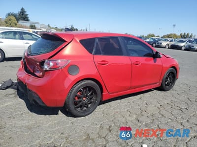 Trzecie zdjęcie samochodu z tyłu: 2010 MAZDA 3 S VIN:JM1BL1H67A1138421 - miniatura